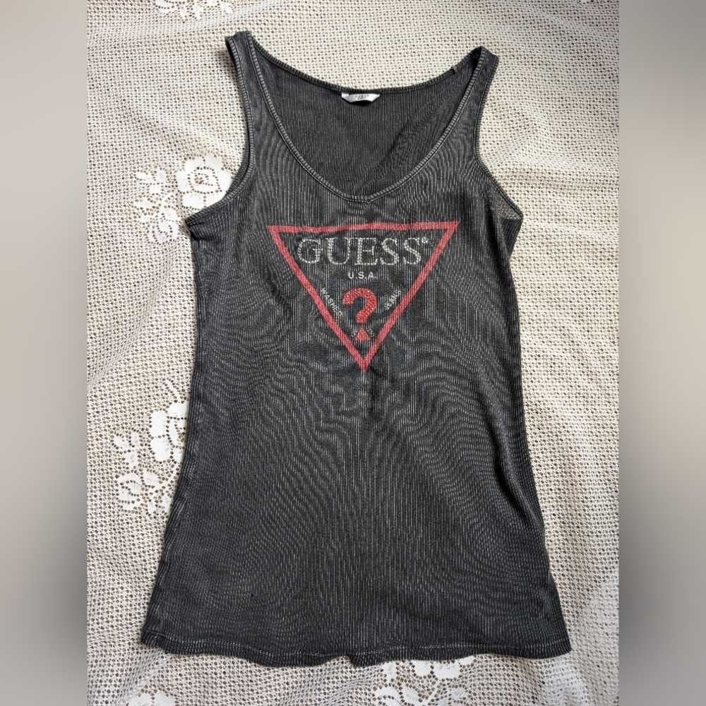Y2K Grunge Guess Tank Top